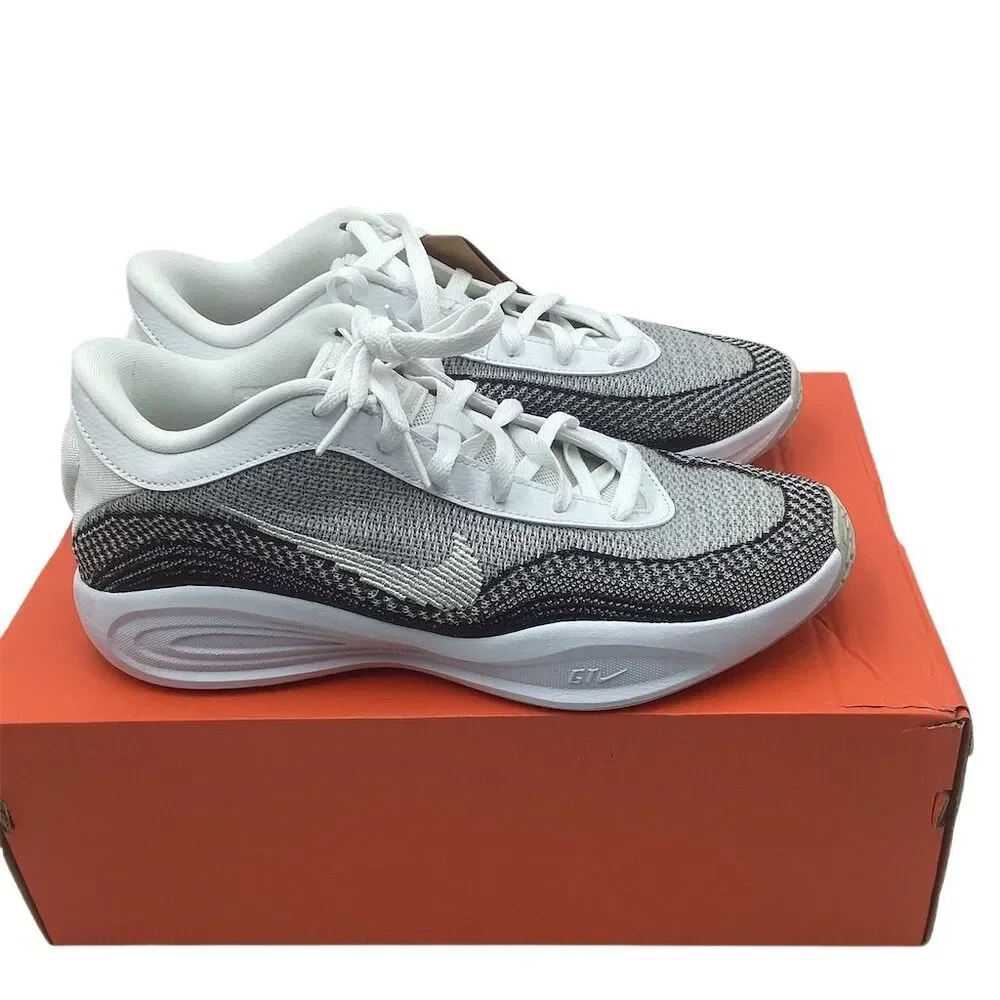Nike G.T. Hustle Academy Men's Basketball Shoes White Size 9.5‎